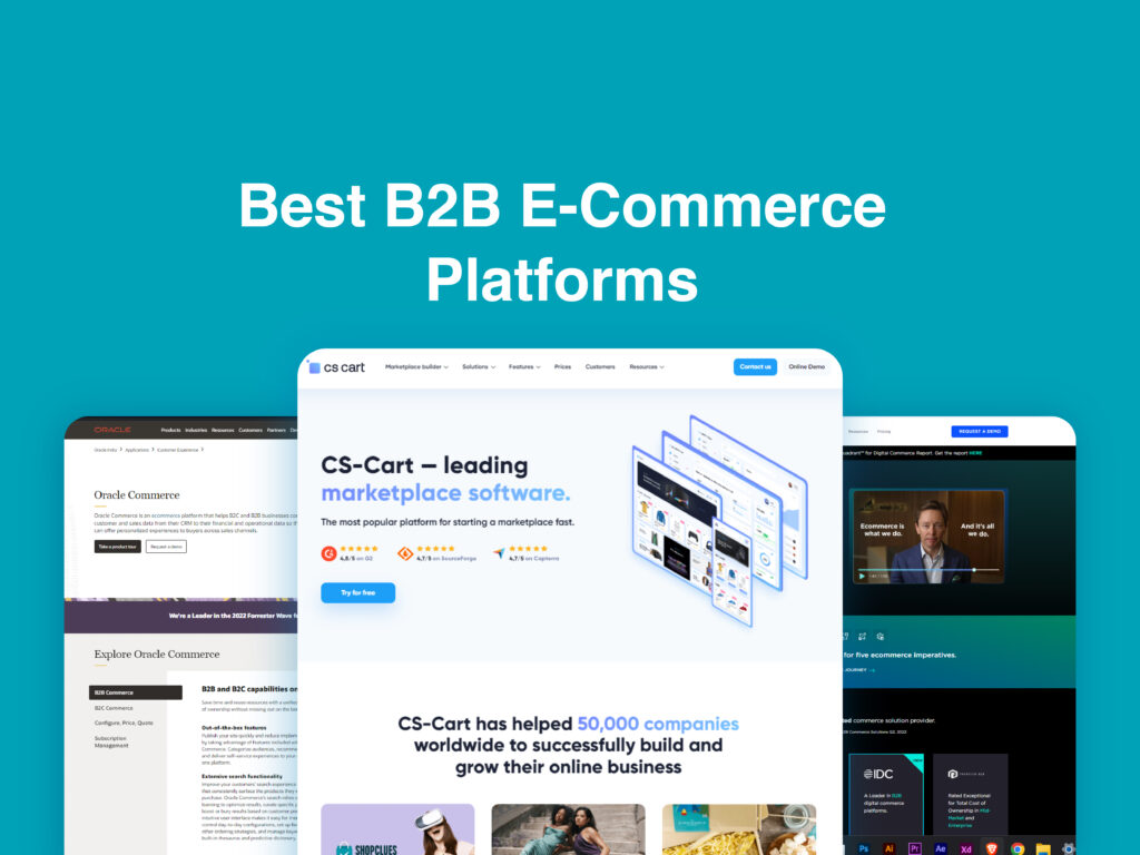 Best B2B eCommerce Platforms in 2024